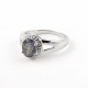 Attractive Labradorite 925 Sterling Silver Rhodium Plated Ring Jewelry For Her