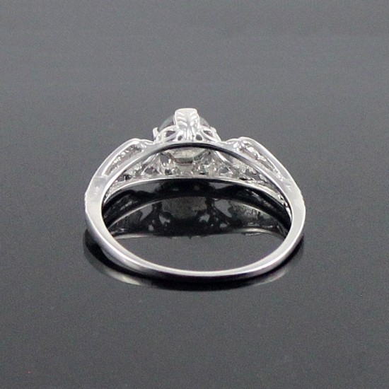 Labradorite 925 Sterling Silver Rhodium Plated Ring Jewelry