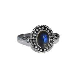 Labradorite Oval Shape Ring 925 Sterling Silver Handmade Jewelry Birthstone Ring Jewelry