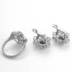 Labradorite Ring Earring Jewelry Set Handmade 925 Sterling Silver Rhodium Polished Jewelry Sets