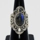 Labradorite Ring Handmade 925 Sterling Silver Boho Ring Birthstone Ring Jewelry