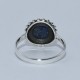 Lapis Lazuli Ring 925 Sterling Solid Silver Boho Ring Engagement Present Ring Jewelry