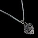 Love Pendant Heart Charming Shape Pendant 925 Sterling Silver Jewelry Gift For Her