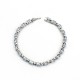 Multi Gemstone Oval Shape 925 Sterling Silver Lovely Design Bracelet Jewelry