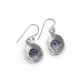 Amazing Earring !! Natural Amethyst 925 Sterling Silver Earring Jewelry