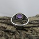 Purple Amethyst Gemstone Jewelry Handmade 925 Sterling Silver Ring