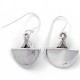 Natural Amethyst Drop Dangle Earring Oxidized Jewellery Solid 925 Sterling Silver Hook Earring Jewellery