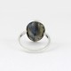 Natural Black Rainbow Labradorite Handmade 925 Sterling Silver Ring 925 Stamped Silver Jewellery