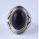 Natural Blue Star 925 Sterling Silver Handmade Boho Ring Engagement Ring Gift For Her