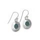 Women Silver Earring !! Chalcedony Gemstone 925 Sterling Silver Earring Jewelry Gift For Her