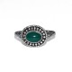 Natural Green Onyx 925 Sterling Silver Ring Fine Boho Jewelry Engagement Ring
