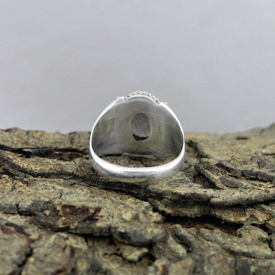 Unique Design Natural Labradorite 925 Sterling Silver Ring Jewelry