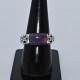 Royal Design !! Natural Purple Amethyst Ring 925 Sterling Silver Handmade Ring Jewelry
