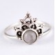 Natural Rose Quartz Ring Pink Colour 925 Sterling Silver Wholesale Silver Jewelry Exporter