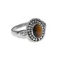 Attractive Ring !! Natural Tiger Eye 925 Sterling Silver Boho Ring Jewelry