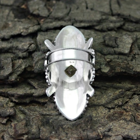 Aura Of Beauty !! Citrine 925 Sterling Silver Ring