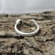 Labradorite 925 Sterling Silver Open Ring