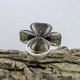 Artisan Design 925 Sterling Plain Silver Jewelry Texture Setting Ring