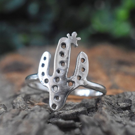 Perfect Tree Shape Band Ring 925 Sterling Silver Handmade Silver Ring Jewelry Antique Silver Jewelry