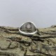 Pink Rose Quartz 925 Sterling Silver Ring Jewelry