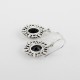Artisan Design Earring Black Onyx 925 Sterling Silver Jewelry