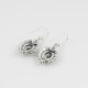 Expression Of Sympathy Green Amethyst 925 Sterling Silver Earring
