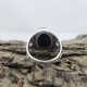 Simple and Stylish !! Lapis 925 Silver Ring Gemstone Silver Jewelry