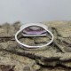 Glowing !! Amethyst oval Shape 925 Sterling Silver Ring