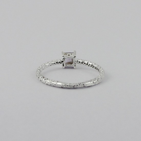 Amethyst Gemstone 925 Sterling Silver Handmade Ring