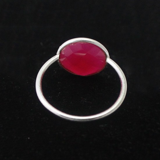 Amazing !! Red Onyx 925 Sterling Silver Ring Jewelry