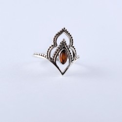 Red Onyx Ring 925 Sterling Silver Handmade Boho Ring Indian Silver Jewellery 
