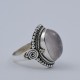 Rose Quartz Ring 925 Sterling Silver Wholesale Silver Ring Jewelry Exporter