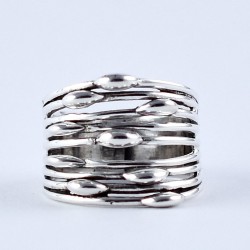 Silver Ring Jewellery 925 Sterling Plain Silver Wholesale Silver Jewellery Ethnic Fancy Shape Ring Jewellery