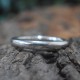 Simple Band Ring Handmade Solid 925 Sterling Silver Ring 925 Stamped Silver Jewelry