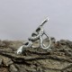 Snake Design 925 Sterling Plain Silver Ring Oxidized Jewelry