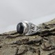 Attractive Oval Shape Black Onyx 925 Sterling Silver Ring 