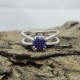 Good Looking Round Shape Lapis Gemstone 925 Sterling Silver Ring