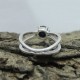 Good Looking Round Shape Lapis Gemstone 925 Sterling Silver Ring
