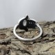 Authentic Rainbow Moonstone 925 Sterling Silver Ring