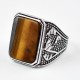 Tiger Eye Ring Brown Colour Handmade 925 Sterling Silver Boho Ring Oxidized Silver Ring Jewelry