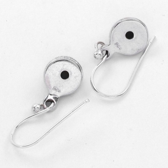 Turquoise Drop Dangle Earring Handmade 925 Sterling Silver Hook Earring Women Earring Jewelry