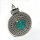 Natural Turquoise Pendant 925 Sterling Silver Pendant Jewelry Exporter Gift For Her