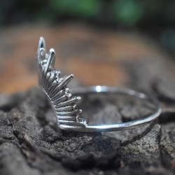 Unique Design Silver Band Ring Solid 925 Sterling Plain Silver Handmade Ring Jewellery