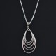 Wire Pendant 925 Sterling Plain Silver Wholesale Silver Pendant Jewellery Artisan Design Jewellery